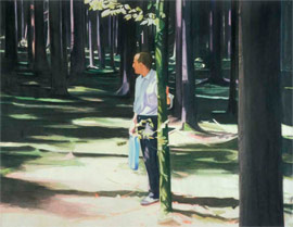 Ulla Maibaum, o.T., 2001, Aquarell auf Papier, 64x86cm Ulla Maibaum, o.T., 2001, Aquarell auf Papier, 64x86cm