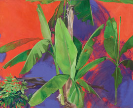 Yvette Kießling | Migomba hung aa | 2024 | Öl auf Leinwand | 150 x 120 cm Yvette Kießling | Migomba hung aa | 2024 | Öl auf Leinwand | 150 x 120 cm